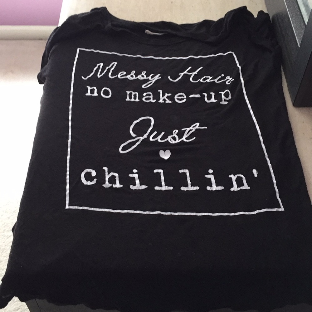 Cute black blouse (pajamas)